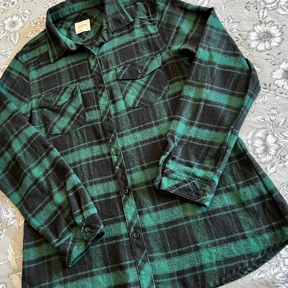 Ci Sono Plaid Collection Women Green Shirt - Picture 6 of 15